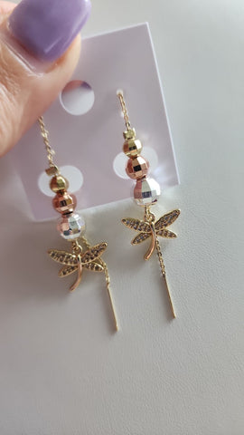 Aretes Violadores  Oso Tres Tonos  Libélula