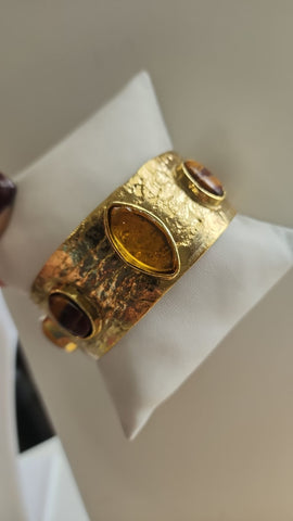 Bangel Ojo de Tigre Cristal