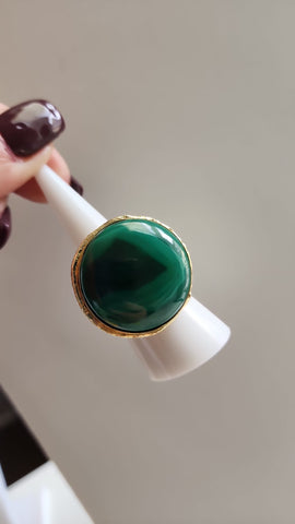 Anillo Redondo  Verde