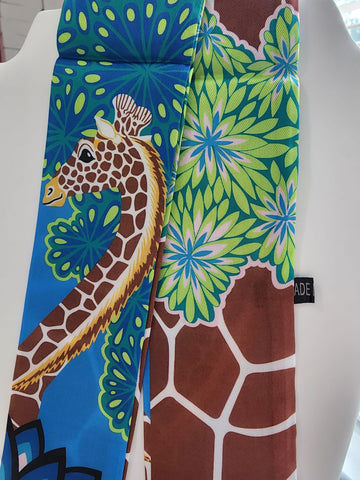 Pañuelo Jirafa Azul