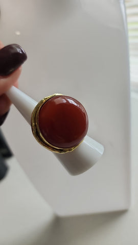 Anillo Redondo  Rojo