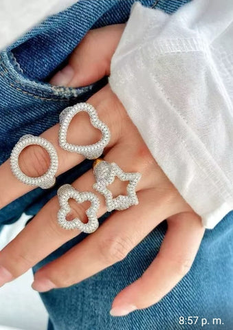 Anillos Diamantados