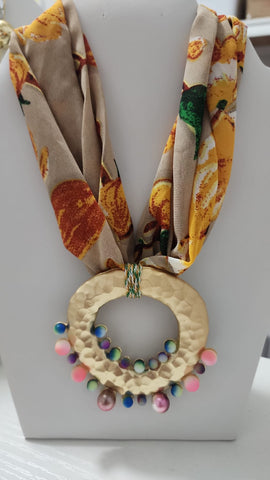 Collar Ambar circulo