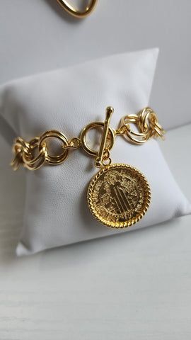 Pulsera en Circulos  San Benito