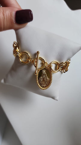 Pulsera de Círculos  De La Virgen
