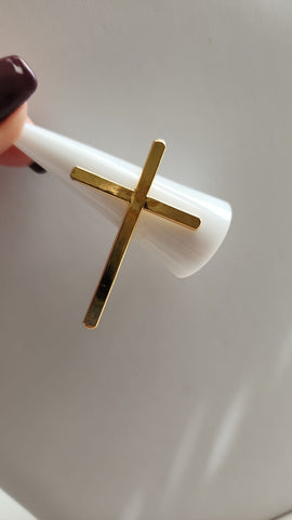 Anillo de Cruz  Doble