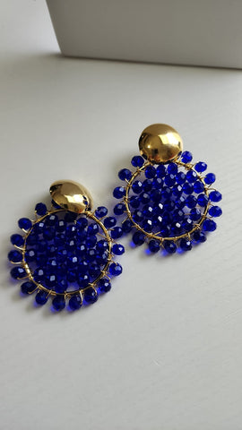 Aretes Redondos  Cuencas  Azul