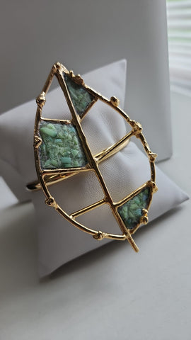 Bangel de Hoja Verde