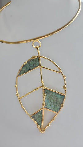 Choker de Hoja Verde