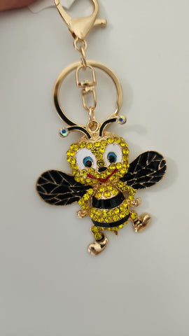 Llavero  Abeja Feliz