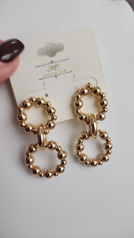 Aretes de Balines  Colgantes