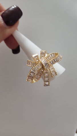 Anillo de Lazo  Cristal