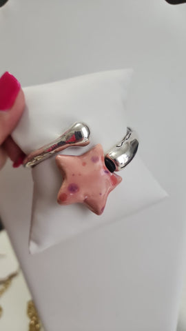 Pulsera Duo Star Plata