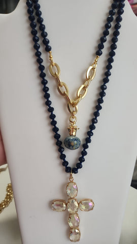 Collar Bendecida  Cuencas Azules