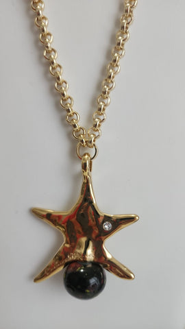 Collar Estrella  Oro Carolina Olivares