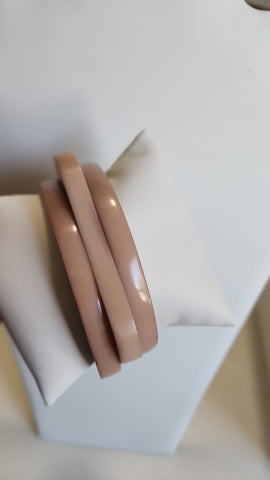 Trio de Pulseras  Mauve