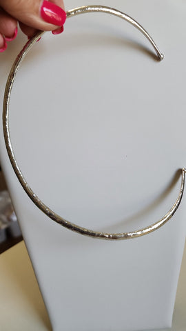 Choker Lizo Redondo  Plata