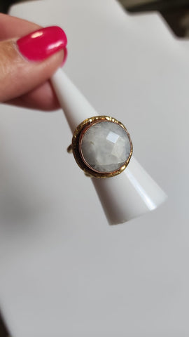 Anillo Redondo Blanco