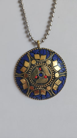 Gema Mosaico # 1 Circulo Azul