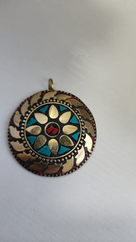 Mosaico Verde con dorado