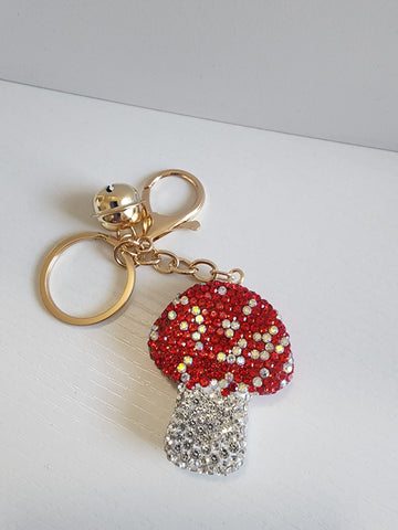 Llavero Diamantado  Hongo