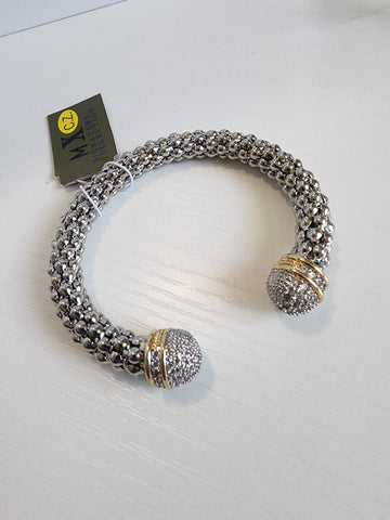 P-940-Pulsera Esferas Diamantadas