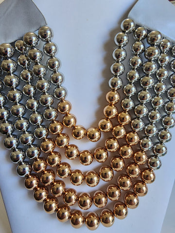 Collar dos tonos cinco capas