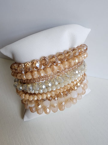 Bonche de Pulseras  Ambar Tornasol