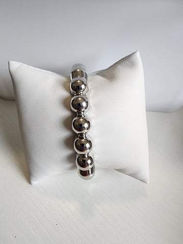 Pulsera de Balines  Plata