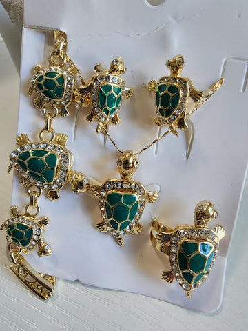 Set Tortuga verde
