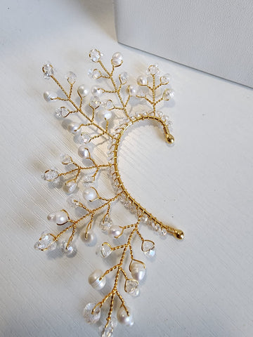 Earcuff Perlas Completo