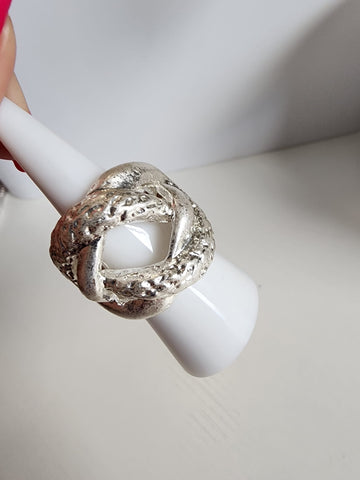 Anillo de Nudo Plata