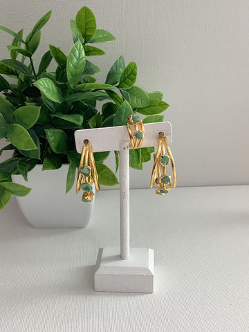 Set Drutzy + Earcuff Verde