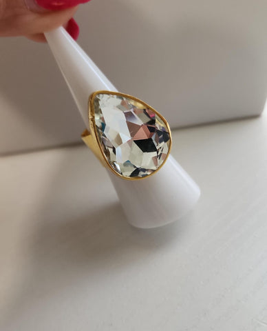 Anillo Gota Clear