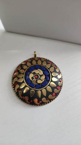 Mosaico Azul  Redondo