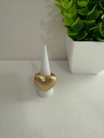 Anillo corazón Mate ZM