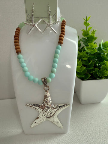 Set esferas madera y … con estrella de