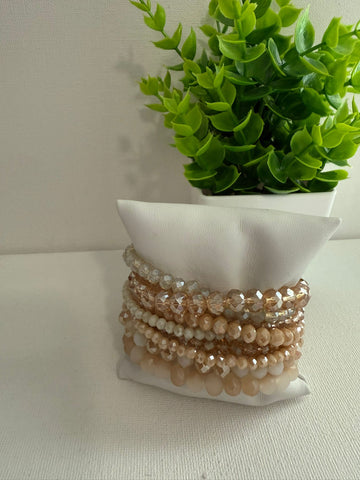 Bonche de pulsera  Color -Dorado/ambar