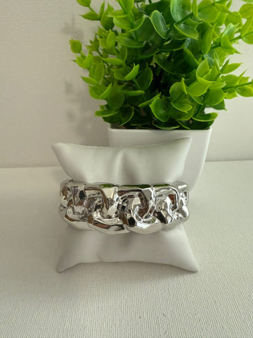 Pulsera de cadena  Colores  plata