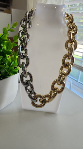 Cadena Eslabones  Dos Tonos