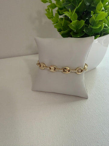 Pulsera 66 diamantada