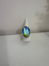 Anillo Óvalo  Cristal