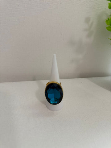 Anillo Óvalo  Cristal