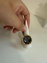 Anillo Cristal Trenza