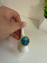 Anillo Cristal Trenza