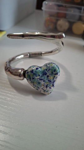 Pulsera Flechar charm Corazón