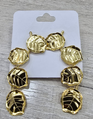 Aretes Hojas largos OL