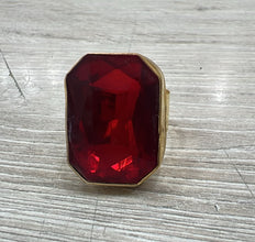 Anillo Cuadrado Cristal OL