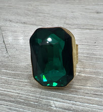 Anillo Cuadrado Cristal OL