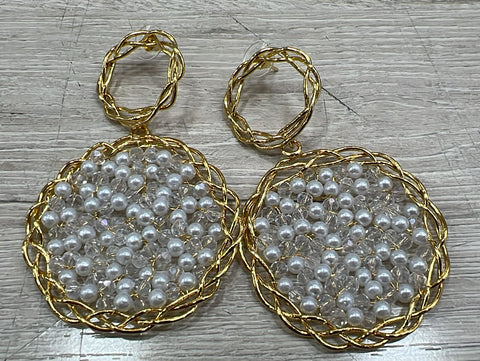 Aretes Cuenca perlas